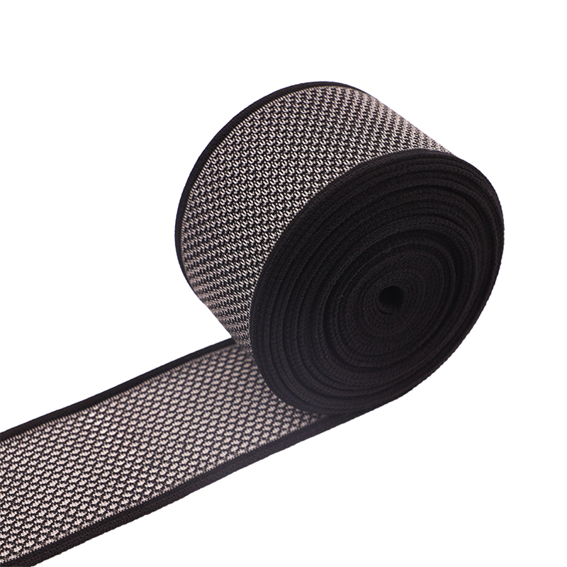 Elástico respirável preto de 4.5 cm