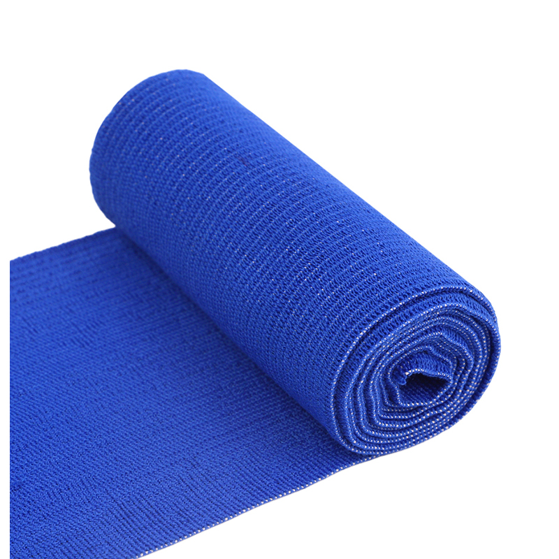 Bandagem elástica médica azul de 13 cm